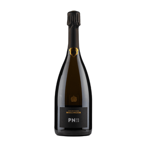 Bollinger PN Brut VZ19 champagne bottle on a white background