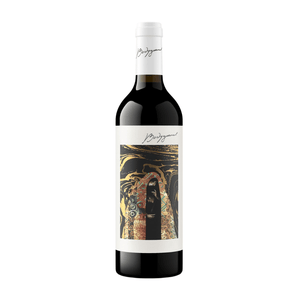 Daou Vineyards Bodyguard Red 2022 bottle with decorative label on a white background