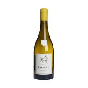 A bottle of white wine labeled 'Orphee' from Domaine Les Poete.