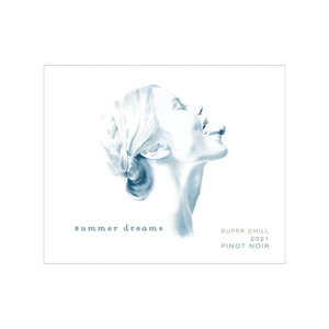 Summer Dreams Super Chill Pinot Noir 2021 Wine label